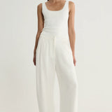 Elka Collective Tori Pant | White