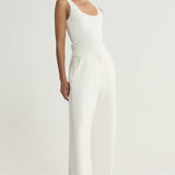 Elka Collective Tori Pant | White