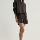 Elka Collective Micah Shirt | Chocolate