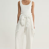 Elka Collective Elena Knit Top | White