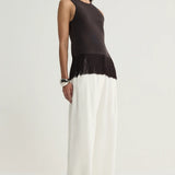 Elka Collective Miles Knit Top | Chocolate