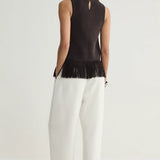 Elka Collective Miles Knit Top | Chocolate