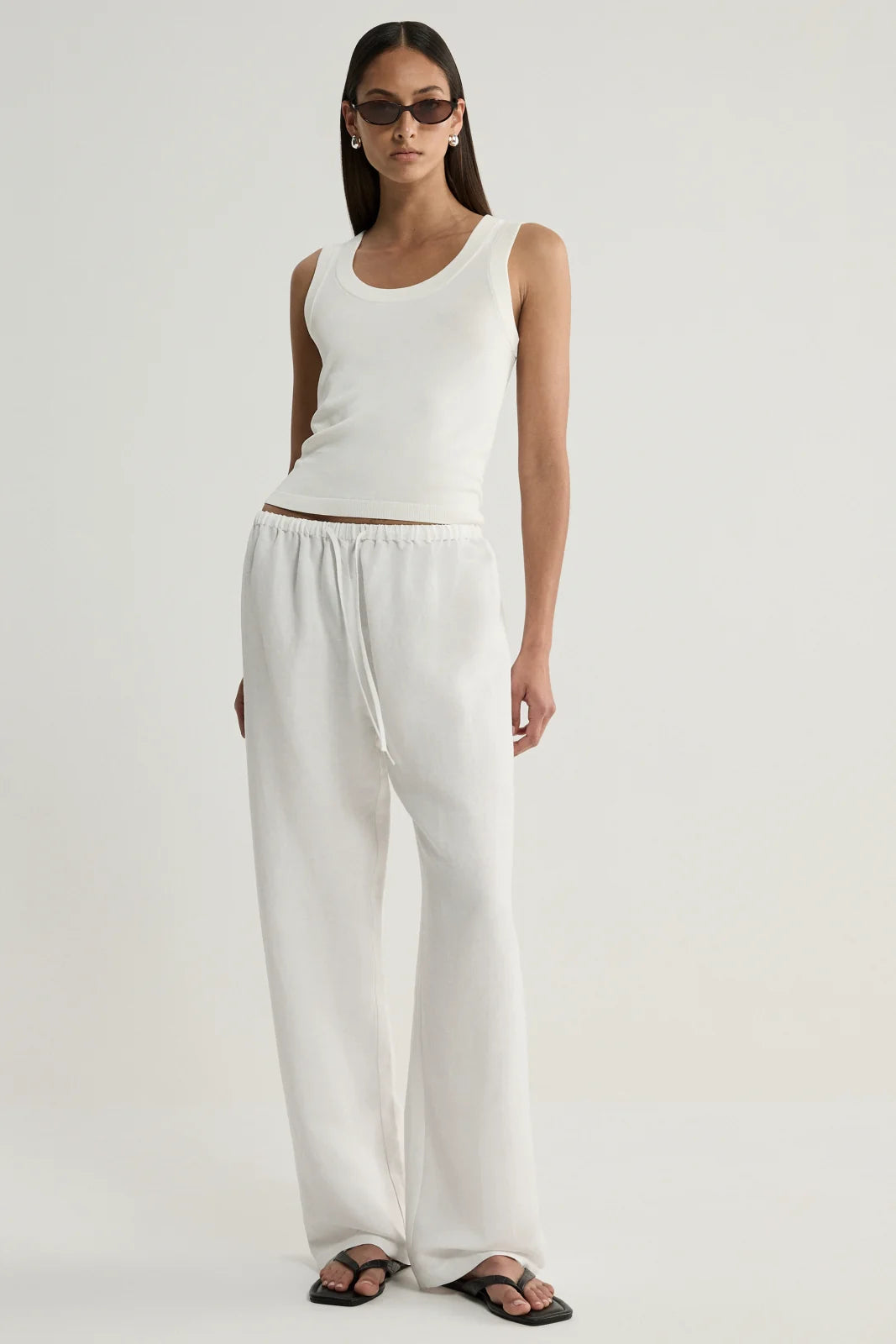 Elka Collective Halston Pant | White