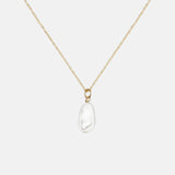 Saint Valentine Keshi Pearl Necklace | Gold