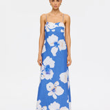 Kivari Rowena Strappy Maxi Dress | Blue (PRE-ORDER)