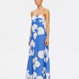 Kivari Rowena Strappy Maxi Dress | Blue (PRE-ORDER)