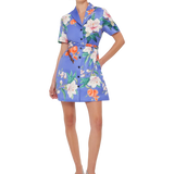 Leo Lin Brigitte Mini Dress | Lavish Print in Moonlight