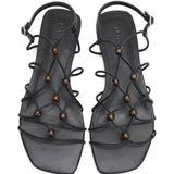 La Tribe Lola Sandal | Black