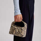 Brie Leon Luca Mini | Beige Python