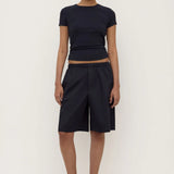 Assembly Label Linley Rib Tee | True Navy (PRE-ORDER)