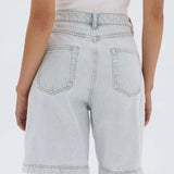 Assembly Label Longline Denim Short | Bleach