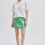 Second Female Loved Tee | White