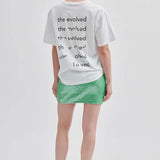 Second Female Loved Tee | White