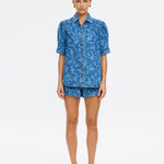 Laguna Printed Denim Short