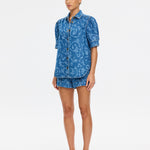Laguna Printed Denim Short