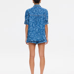 Laguna Printed Denim Short