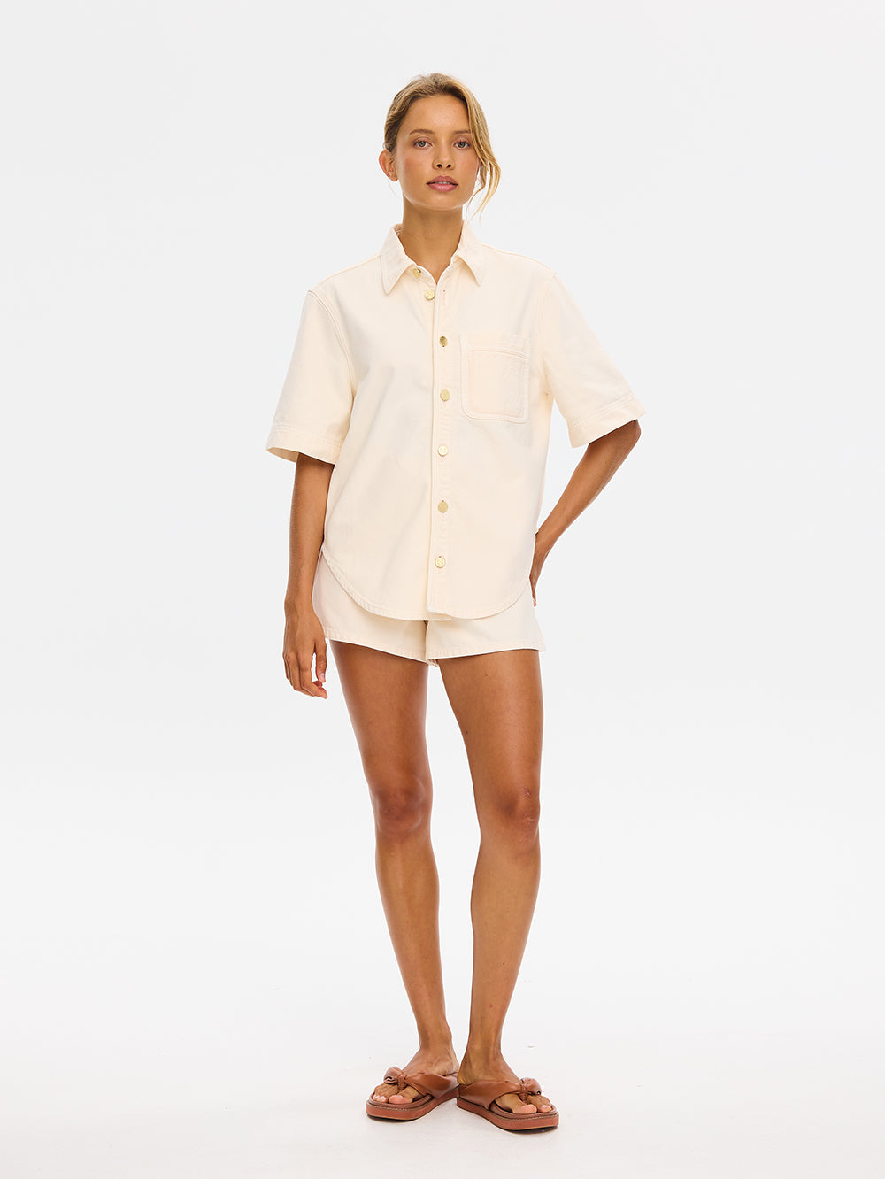 Ariana Denim Shirt