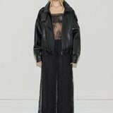 Maison Essentiele Core Lace Maxi | Black (PRE-ORDER)
