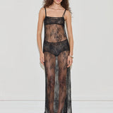 Maison Essentiele Core Lace Maxi | Black (PRE-ORDER)