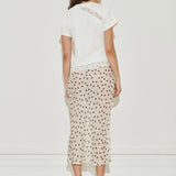 Maison Essentiele Lace Trimmed Baby Tee | White (PRE-ORDER)