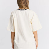 Maku The Gallerie Oversized Tee | Ecru White
