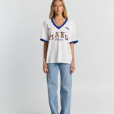 Maku Artisan V-Neck | White (PRE-ORDER)
