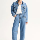 Elka Collective Mayfield Denim Jacket | Trinity Blue