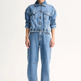 Elka Collective Mayfield Denim Jacket | Trinity Blue