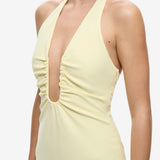 Misha Alusia Maxi Dress | Lemon