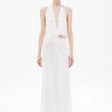 Misha Devon Sequin Maxi Dress | Ivory