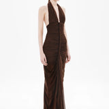 Misha Halsey Braided Dress | Chocolate