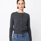 Mossman Maine Cardigan | Charcoal