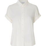 Samsoe Samsoe Majan Shirt | Clear Cream