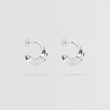 Nina Gordon Mega Hoops - Large | Silver