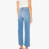 MOTHER The Mid Rise Zip Rambler Ankle | Out Of The Blue