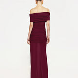 Effie Kats Windsor Gown | Burgundy