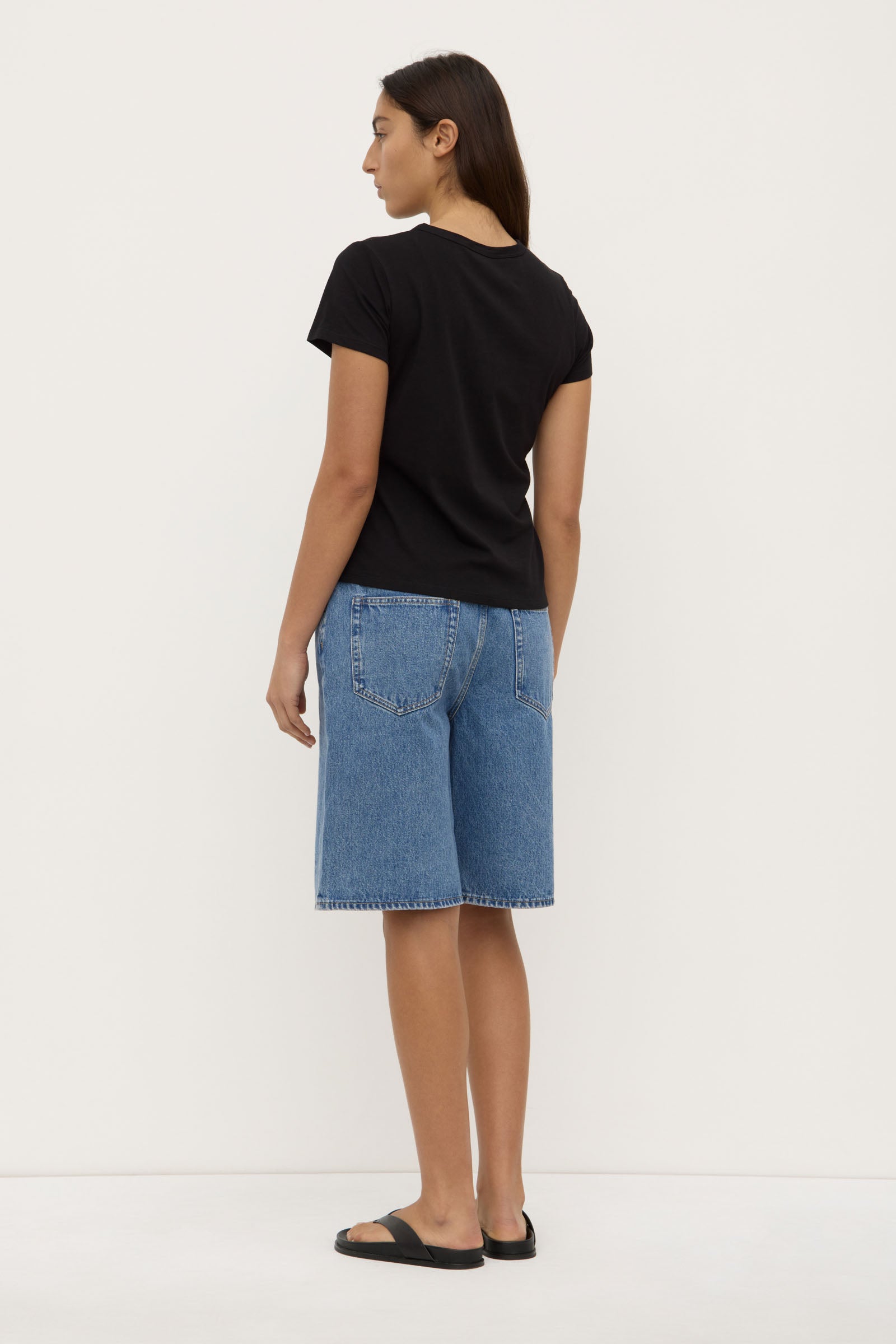 Indi Short Sleeve Tee Black