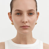 Nina Gordon Mega Hoops - Large | Gold