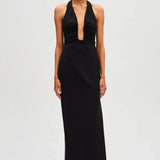 Misha Alusia Maxi Dress | Black