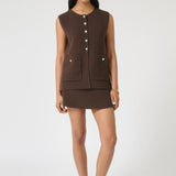 ONTE Helena Skirt | Chocolate