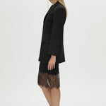 Cayana lace knit skirt