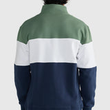 ORTC Classic Logo Quarter Zip | Olive and Navy