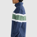 ORTC Triple Panel Quarter Zip | Navy and Olive