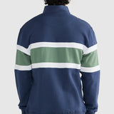 ORTC Triple Panel Quarter Zip | Navy and Olive