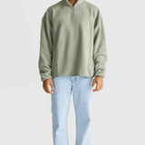 ORTC Unisex Sherpa Fleece Quarter Zip | Dusty Olive