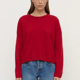 Assembly Label Odelle Cashmere Knit | Red