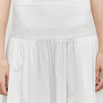 Sarah Cotton Maxi Skirt White