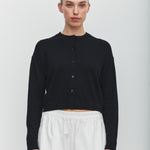 Orina Cotton Cashmere Cardigan Black