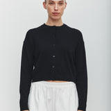 Orina Cotton Cashmere Cardigan Black