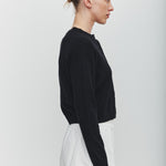 Orina Cotton Cashmere Cardigan Black